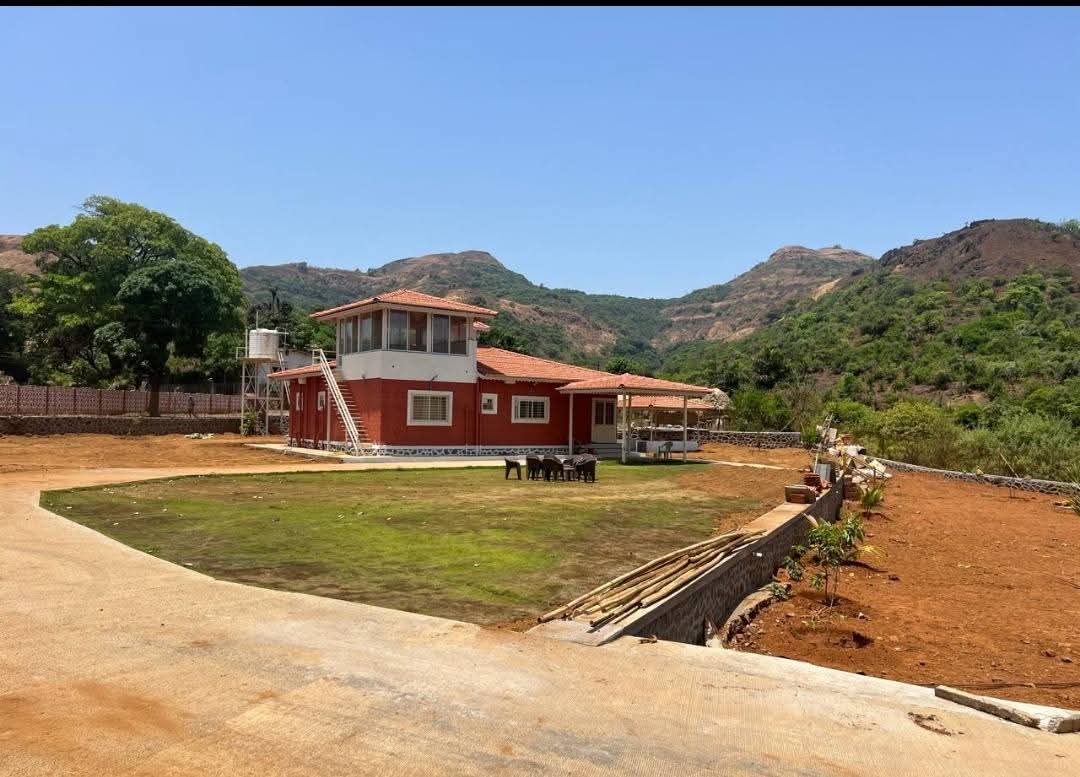 Mulshi-Tamhini - 3 BHK Farmhouse in 30 Gunthe Plot with 360° View