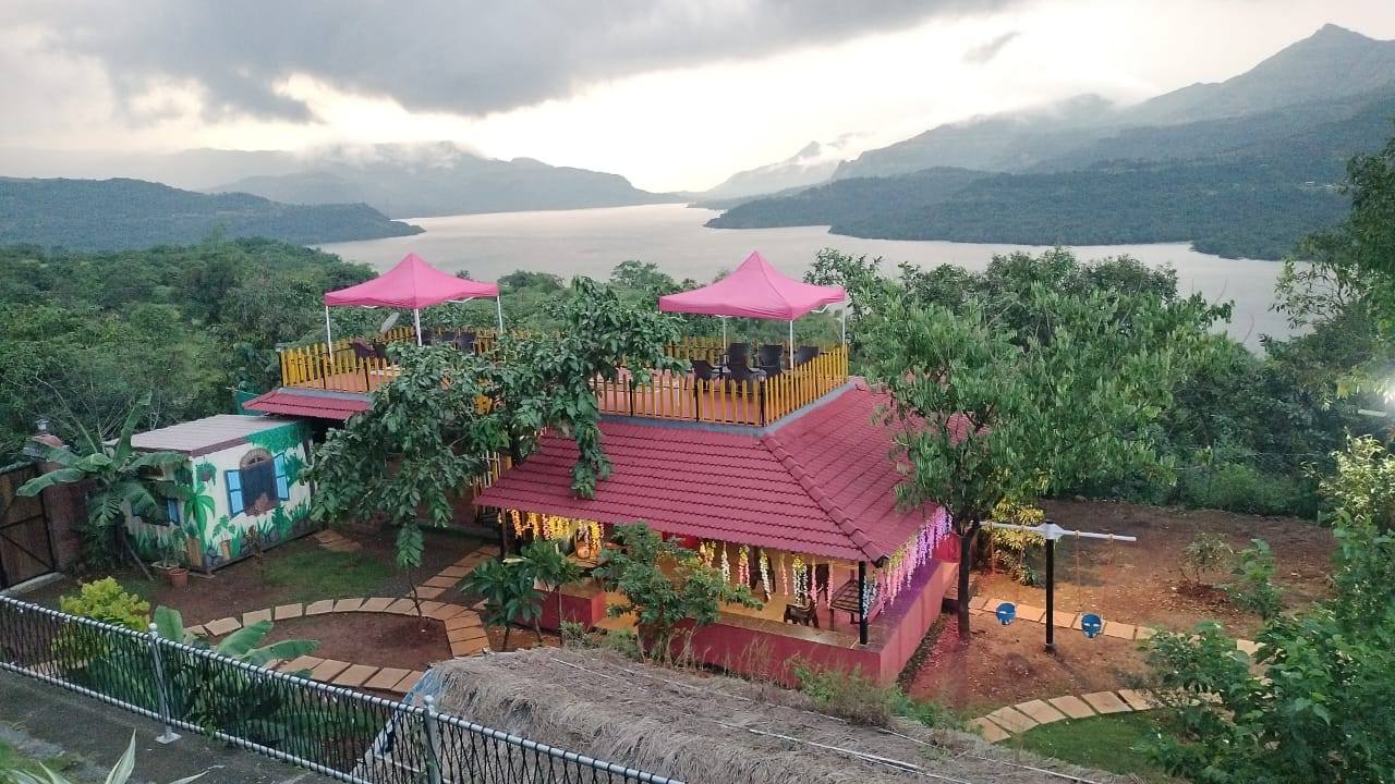Mulshi-Sahyadri Hills - 30,000 SQFT Pristine Villa Resort with Panaromic Views of Nature